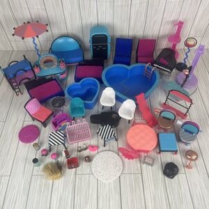LOL Surprise OMG Home Sweet Doll House Furniture & Accessories Huge Lot 50+